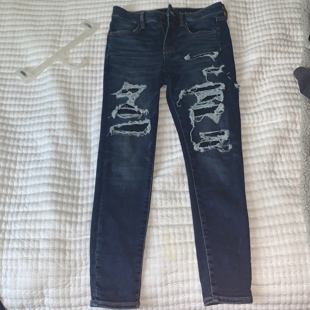 AE high waisted jeans